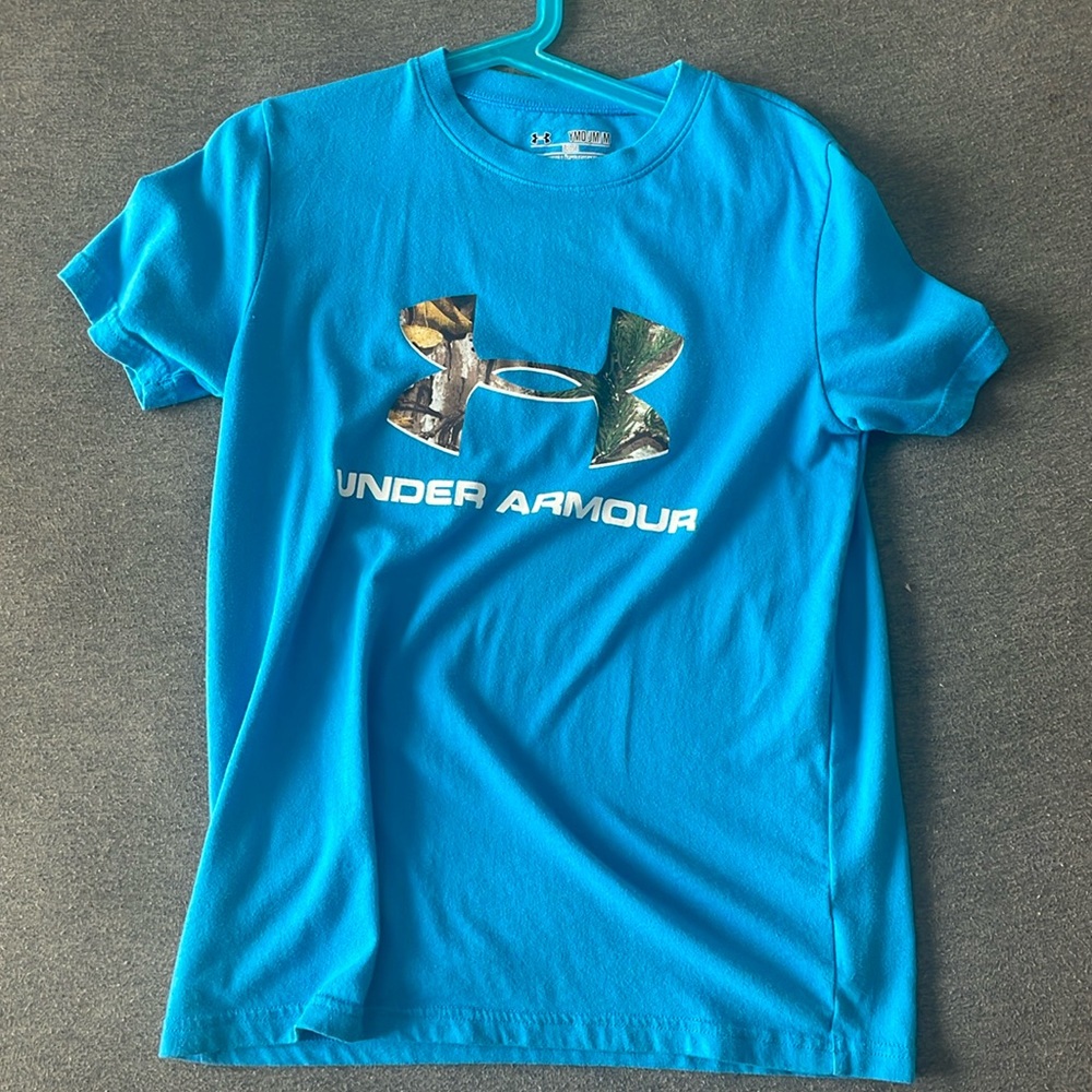 Under Armour blue kids t shirt